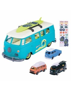 Vehicle Playset Majorette Volkswagen T1 Carry Case Blue 2