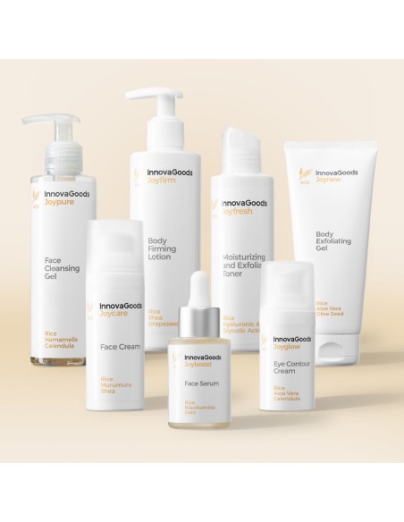 Face and Body Routine Pack Rice InnovaGoods