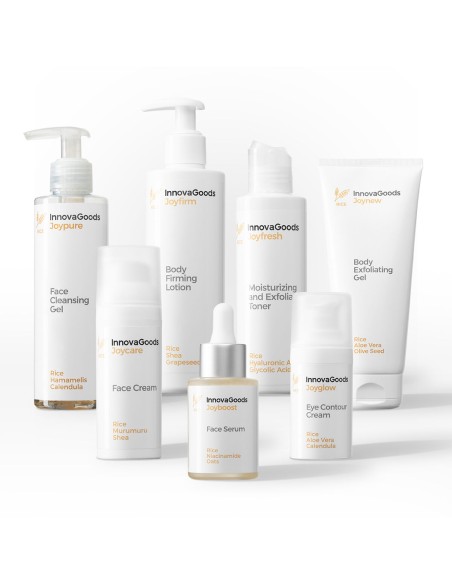 Face and Body Routine Pack Rice InnovaGoods