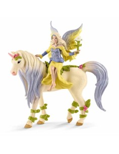 Action Figure Schleich  Fairy will be with the Flower Unicorn Modern