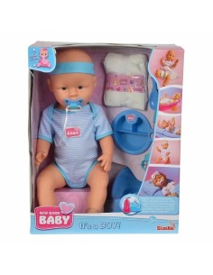 Baby Doll with Accessories Simba New Born Baby 43 cm 2