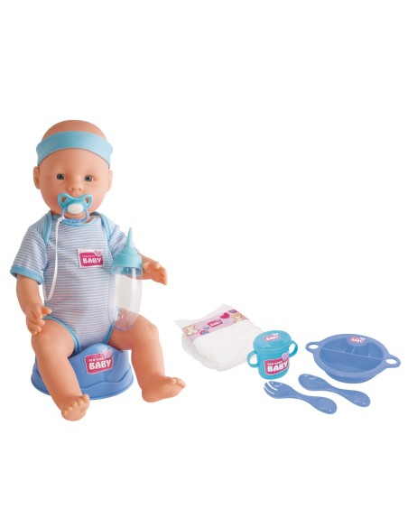 Baby Doll with Accessories Simba New Born Baby 43 cm