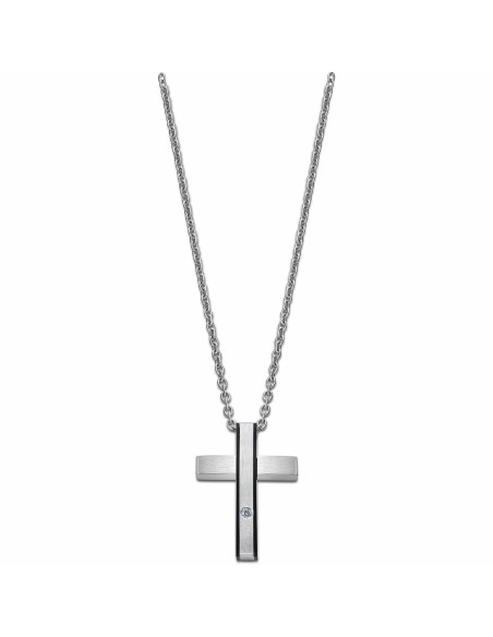 Men's Necklace Lotus LS2369-1/1 Cross