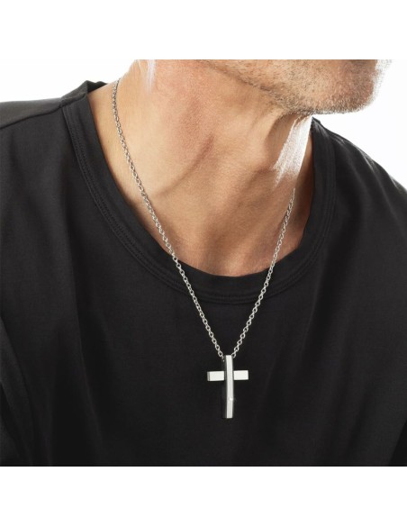 Men's Necklace Lotus LS2369-1/1 Cross