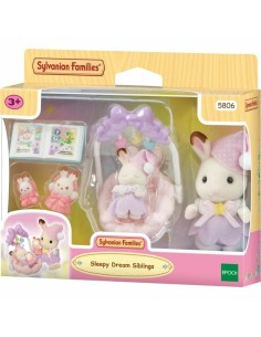 Jointed Figure Sylvanian Families Las hermanas conejitas de chocolate: hora de dormir Girl