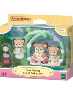 Jointed Figure Sylvanian Families Ciervo bebé y columpio animals