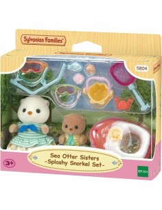 Jointed Figure Sylvanian Families Las hermanas nutrias marinas animals