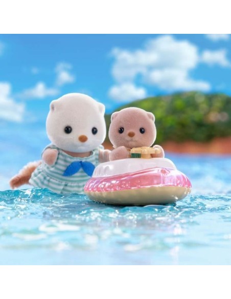 Jointed Figure Sylvanian Families Las hermanas nutrias marinas animals