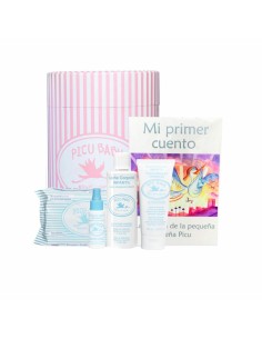 Gift Set for Babies Picu Baby Infantil Tambor Rosa New Pink 5 Pieces 2