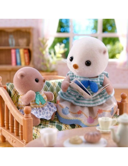 Jointed Figure Sylvanian Families Las hermanas nutrias marinas animals