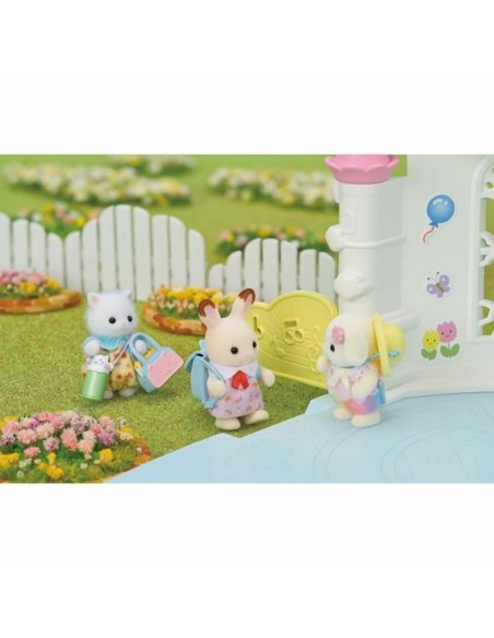 Playset Sylvanian Families The Baby Duo on a Walk 2 Pieces 9 Pieces