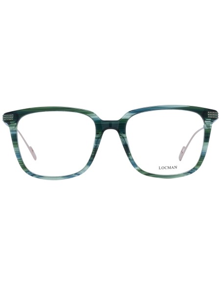 Unisex' Spectacle frame Locman LOCV020 55GRN