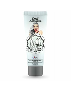 Semi-permanent Colourant Hairgum Sixty's Color White (60 ml)