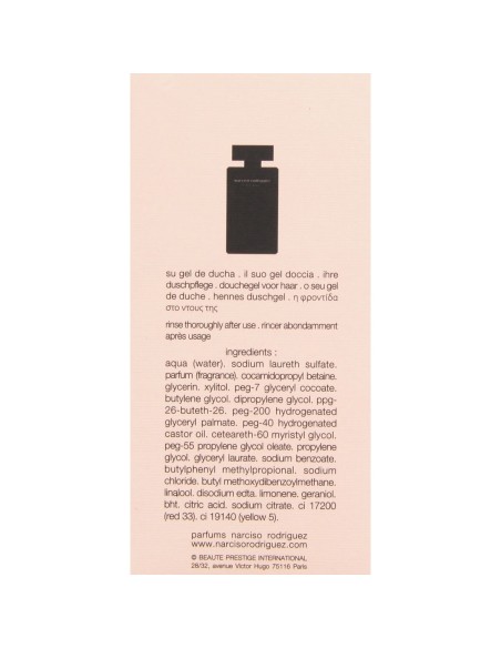 Perfumed Shower Gel Narciso Rodriguez Narciso For Her 200 ml
