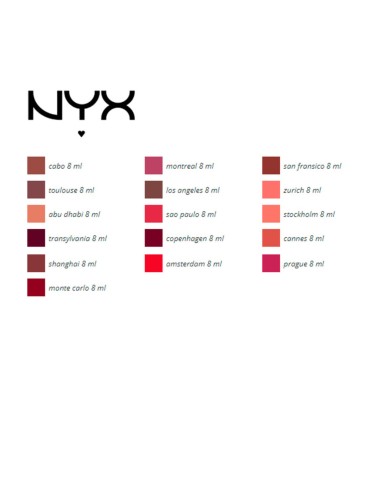 Lipstick Soft Matte NYX (8 ml)