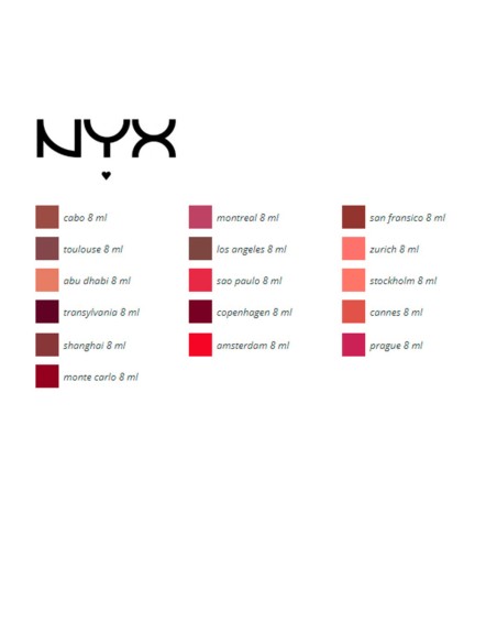 Lipstick Soft Matte NYX (8 ml)