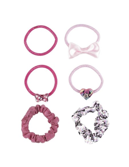 Hair ties Minnie Mouse 6 Pieces