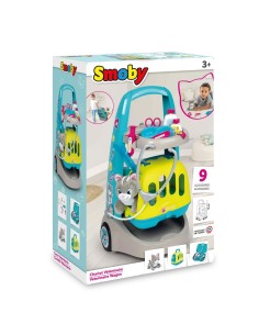 Toy Medical Case with Accessories Smoby VETERINARY TROLLEY 2