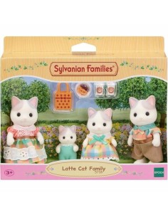 Dolls House Accessories Sylvanian Families 5738 Latte Cat Family 2