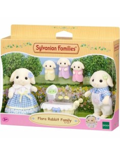 Dolls House Accessories Sylvanian Families 5735 Flora Rabbit family 2