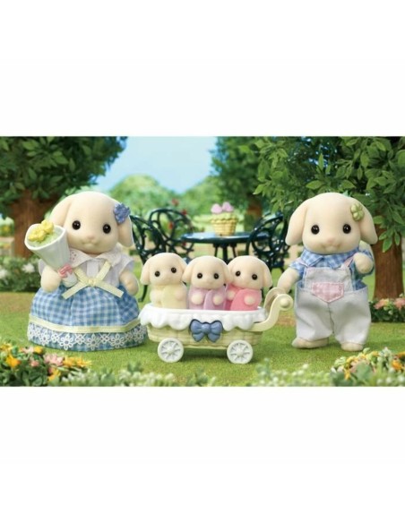 Dolls House Accessories Sylvanian Families 5735 Flora Rabbit family