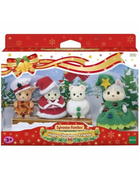 Dolls House Accessories Sylvanian Families Happy ChristmaS Friends