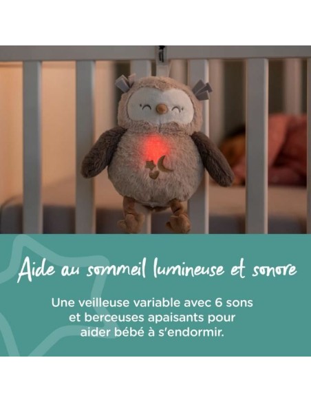 Soft toy with sounds Tommee Tippee Ollie the Owl Owl