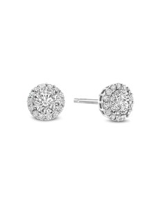 Ladies' Earrings New Bling 9NB-1375 Silver