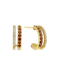 Ladies' Earrings New Bling 9NB-1577 Golden