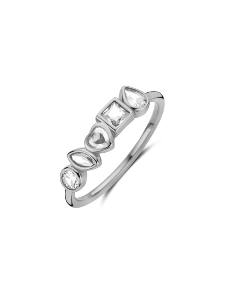 Ladies' Ring New Bling 9NB-1574-50 Silver 10