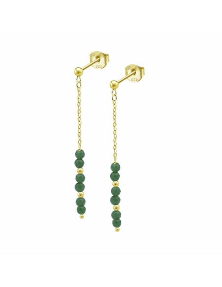 Ladies' Earrings Lotus LP3767-4/1 Golden Green