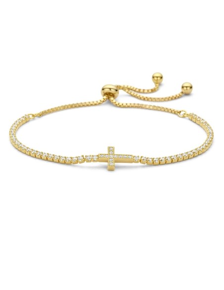 Ladies' Bracelet New Bling 9NB-1563 Golden
