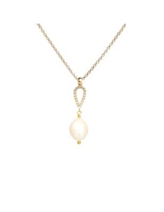 Ladies' Pendant New Bling 9NB-PRL9A Golden