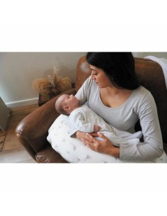 Breastfeeding Cushion Tineo White/Pink 2