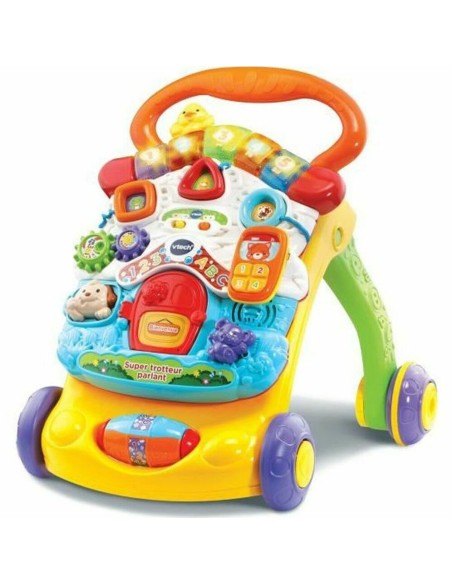 Tricycle Vtech Super Trotteur Parlant 2 En 1 Orange (FR) Multicolour