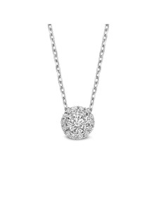 Ladies' Pendant New Bling 9NB-1379 Silver