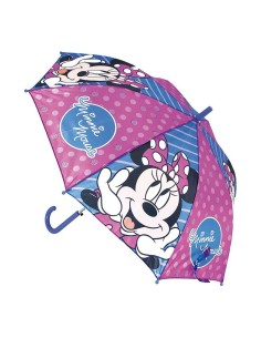Automatic Umbrella Minnie Mouse Lucky Blue Pink (Ø 84 cm) 2