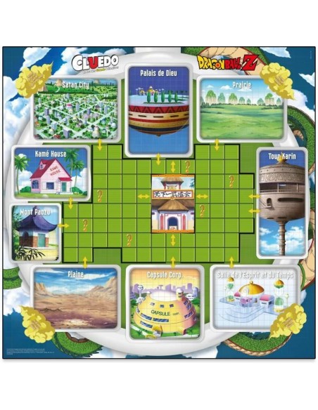 Board game Dragon Ball Z Cluedo