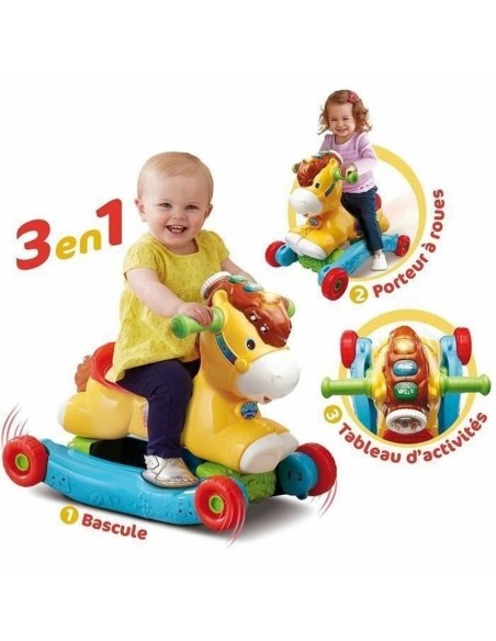 Tricycle Vtech  P'Tit Galop, My Pony Basculo Rocker Musical + 1 year