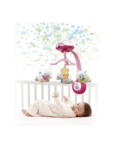 Baby toy Vtech Baby Sheep Count Pink Plastic Baby Crib 2