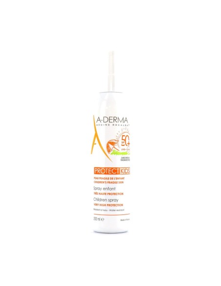 Sunscreen Spray for Children A-Derma Protect Kids SPF 50+ (200 ml)