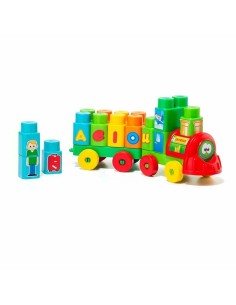 Lorry with Building Blocks Moltó Aeiou Express (28 pcs)