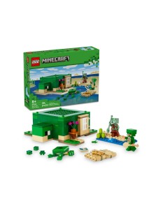 Playset Lego 21254 Minecraft Turtle Beach House