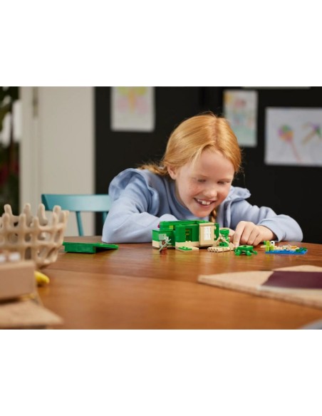Playset Lego 21254 Minecraft Turtle Beach House