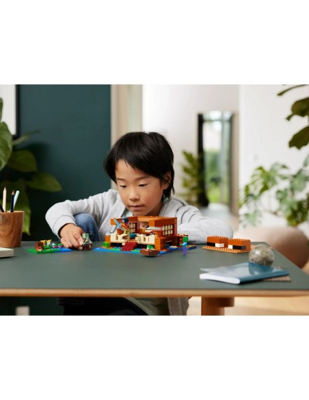Playset Lego 21256 Minecraft The Frog House