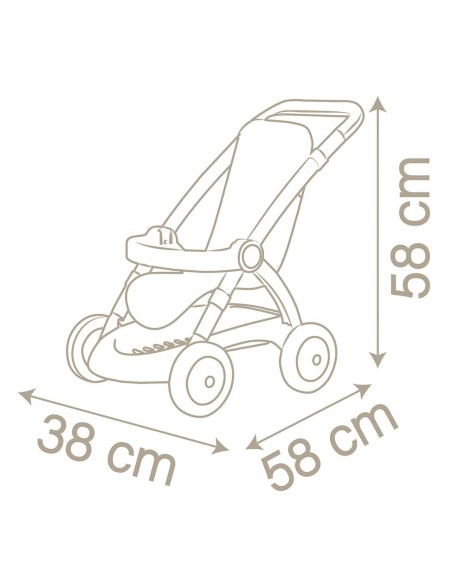 Doll Stroller Smoby Stroller (58 cm)