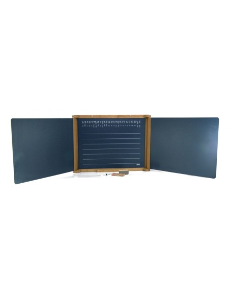 Double-sided Slate Jeujura Wooden Triptych
