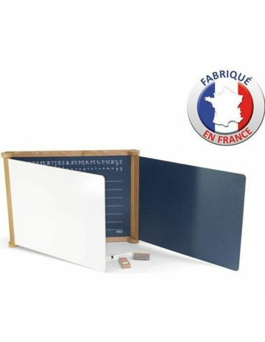 Double-sided Slate Jeujura Wooden Triptych