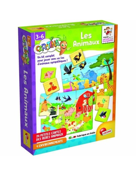Educational Game Lisciani Giochi Les animaux