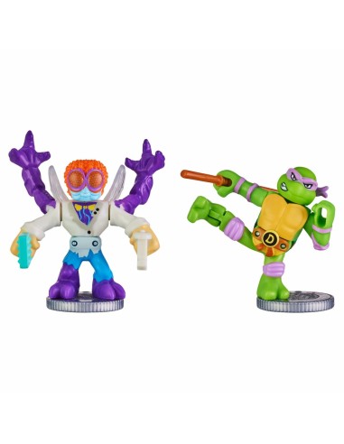 Combat figures Teenage Mutant Ninja Turtles Legends of Akedo: Donatello vs Baxter Stockman
